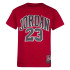 Camiseta Jordan Practice Flight Ss Niño Rojo