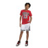 Camiseta Jordan Practice Flight Ss Niño Rojo