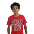 Camiseta Jordan Practice Flight Ss Niño Rojo