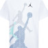 Camiseta Nike Jordan Infantil Blanco