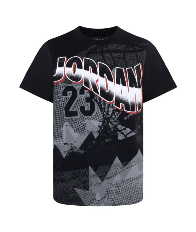 Camiseta T-shirt Jordan Infantil Preto