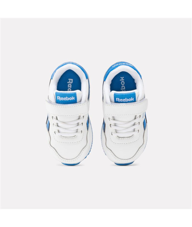 Chaussures Reebok Royal Cl Jog Enfant Blanc/Bleu