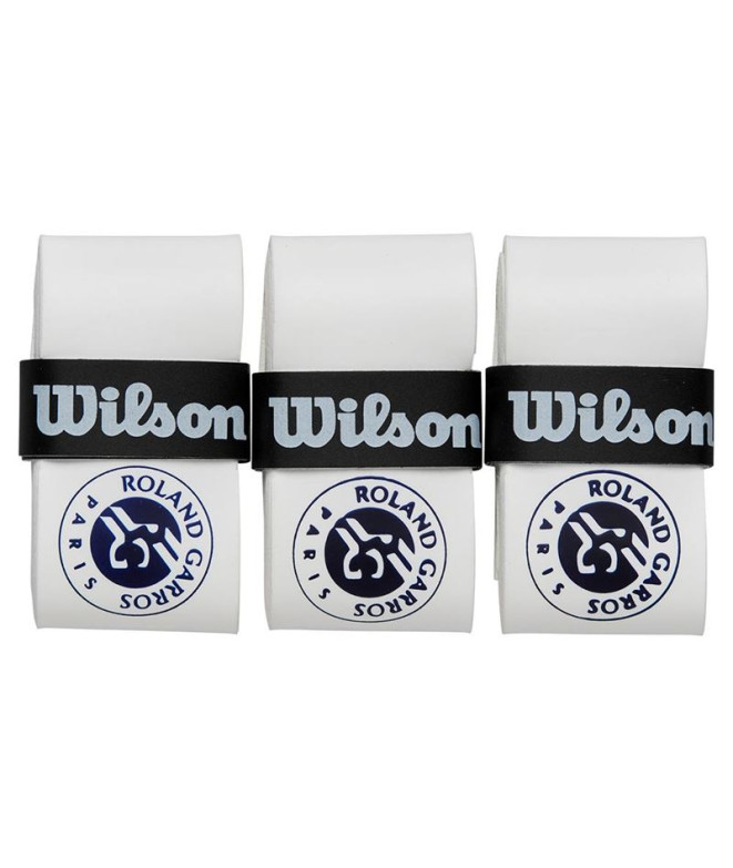 Overgrip Tênis Wilson de Rg 2024 Branco/Azul