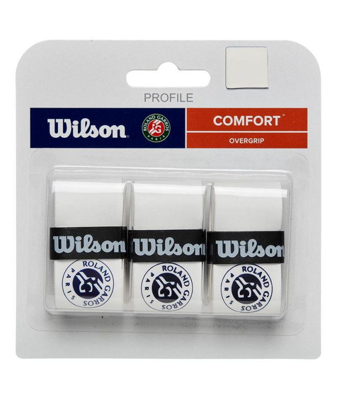 Overgrip de Tenis Wilson Rg 2024 Blanco/Azul
