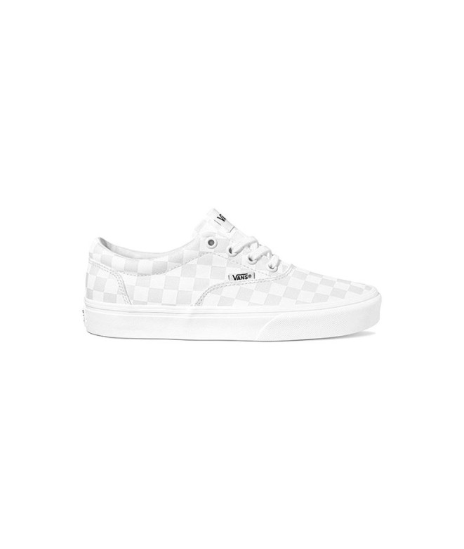 Chaussures Vans Doheny (damier) Femme Blanc