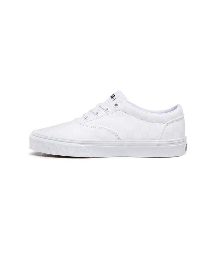 Chaussures Vans Doheny (damier) Femme Blanc 2