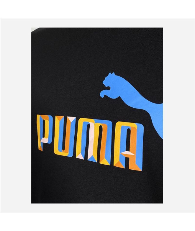 Camiseta Homem Puma Daily 3.0 Preto