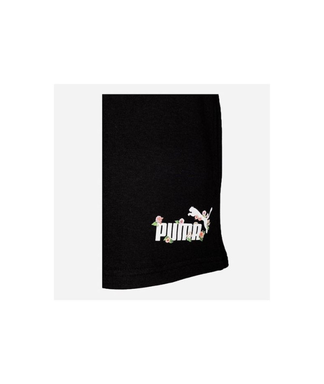 Calça Puma Floreal Preto Mulher