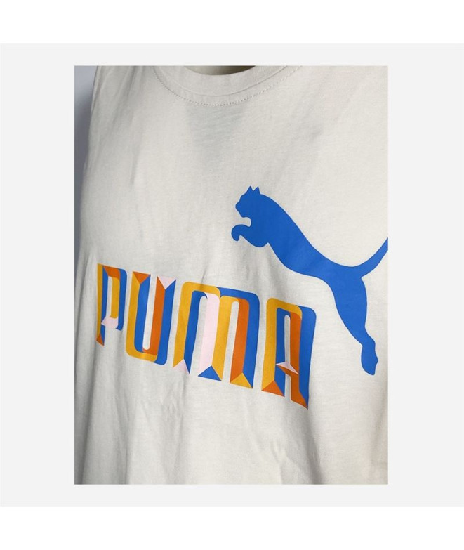 Camiseta Mulher Puma verão Bege