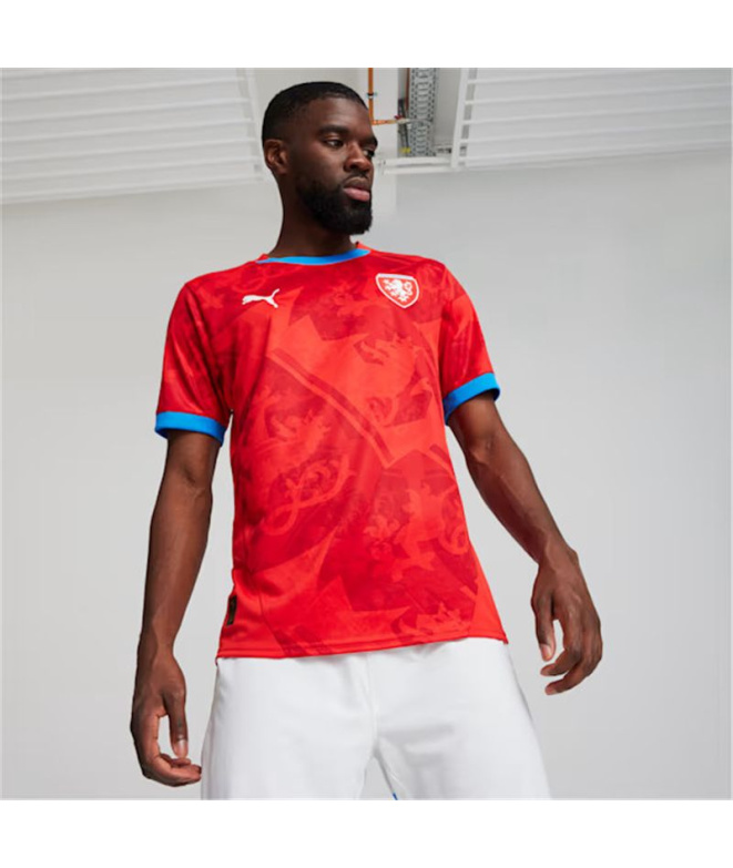 Camiseta de Futebol Puma República Checa 2024...