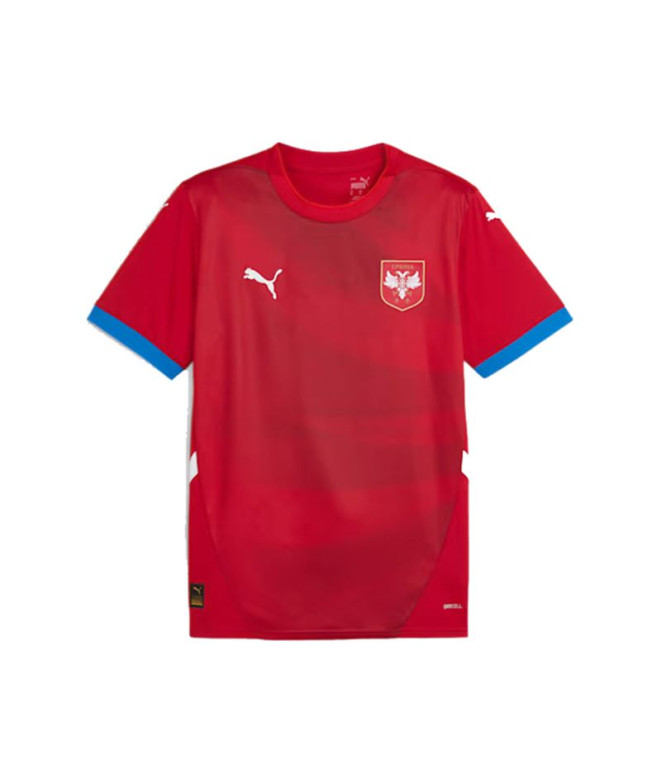Camiseta de Fútbol Puma Serbia 2024 Hombre Rojo