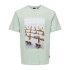 Camiseta Surfar Only & Sons Onskolton Reg Beach Preto Homem