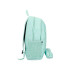 Mochila Reebok estojo dois compartimentos Ashland + 48 cm turquesa