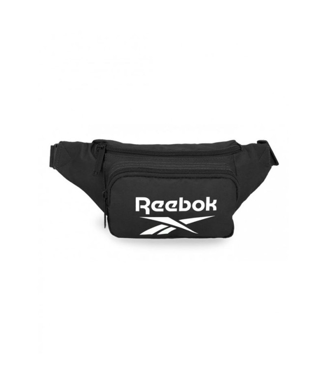 Bolsa de cintura Reebok com bolso frontal Ashland preto