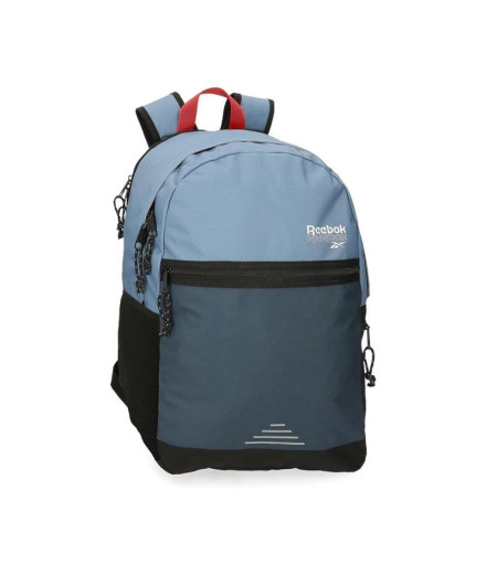Mochila Reebok dois compartimentos Rockport 48 cm azul