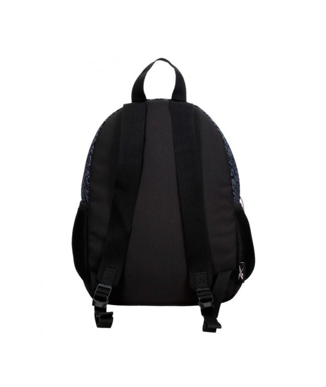 Mochila de paseo Reebok Leopard 32 cm negro