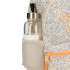 Mochila de paseo Reebok Leopard 32 cm beige
