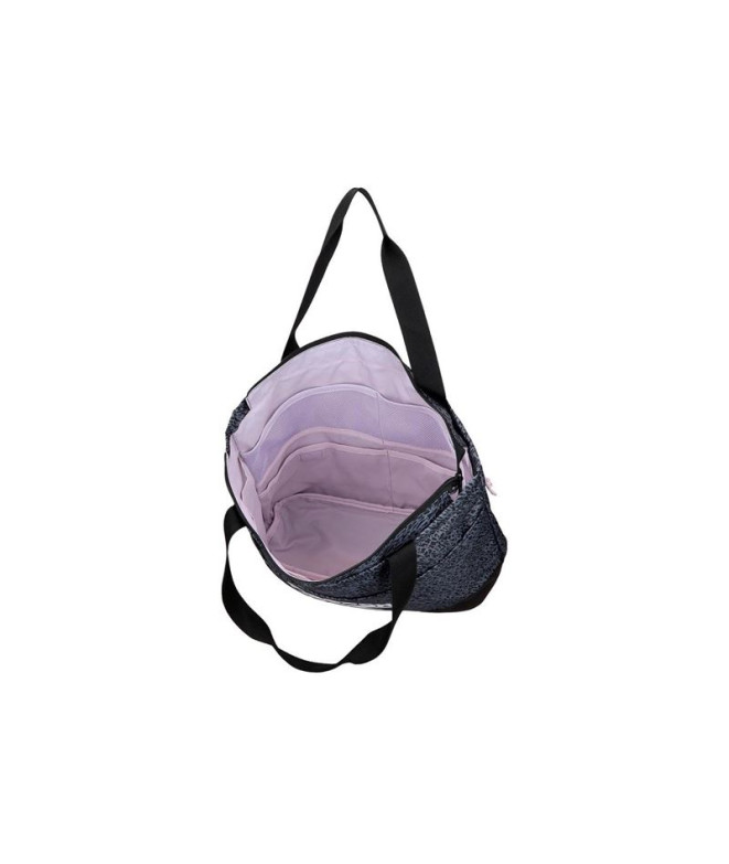 Bolso tote Reebok Leopard negro