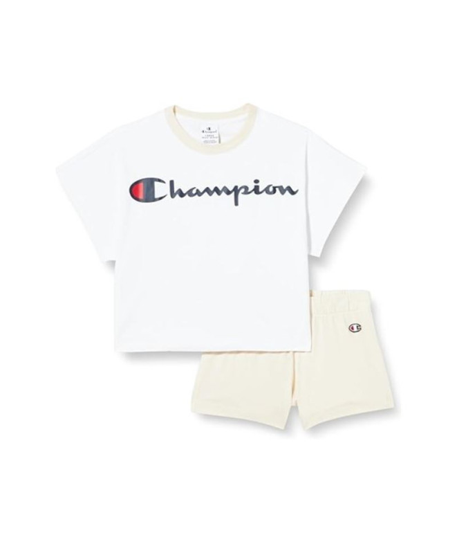 Ensemble Champion Set Fille Beige