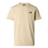 Camiseta de Montanha The North Face Simple Dome Homem Beige