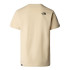 Camiseta de Montanha The North Face Simple Dome Homem Beige