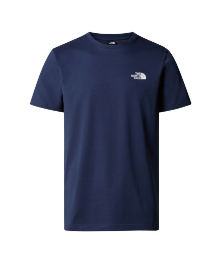 Camiseta de Montanha The North Face Simple Dome Homem Azul