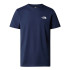 Camiseta de Montaña The North Face Simple Dome Hombre Azul