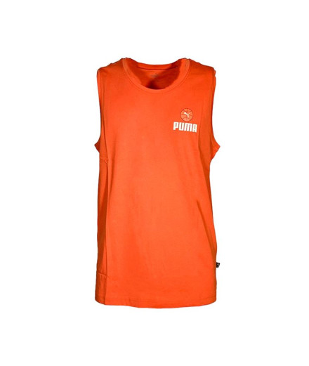 T-shirt Puma Bppo-000771 Blank Ba Homme Orange