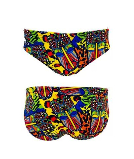 Maillot de bain Turbo Waterpolo Africa Skin Yellow