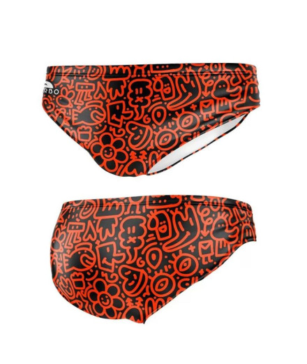 Bañador Waterpolo Turbo Keith 2022 Naranja