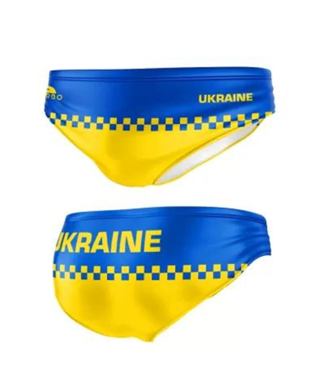 Maillot de bain Water-polo Turbo Ukraine Jaune