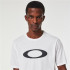Camiseta Oakley O-Bold Ellipse Branco Homem