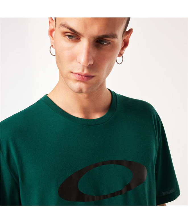 T-shirt Oakley O-Bold Ellipse Green Homme