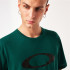 Camiseta Oakley O-Bold Ellipse Verde Homem