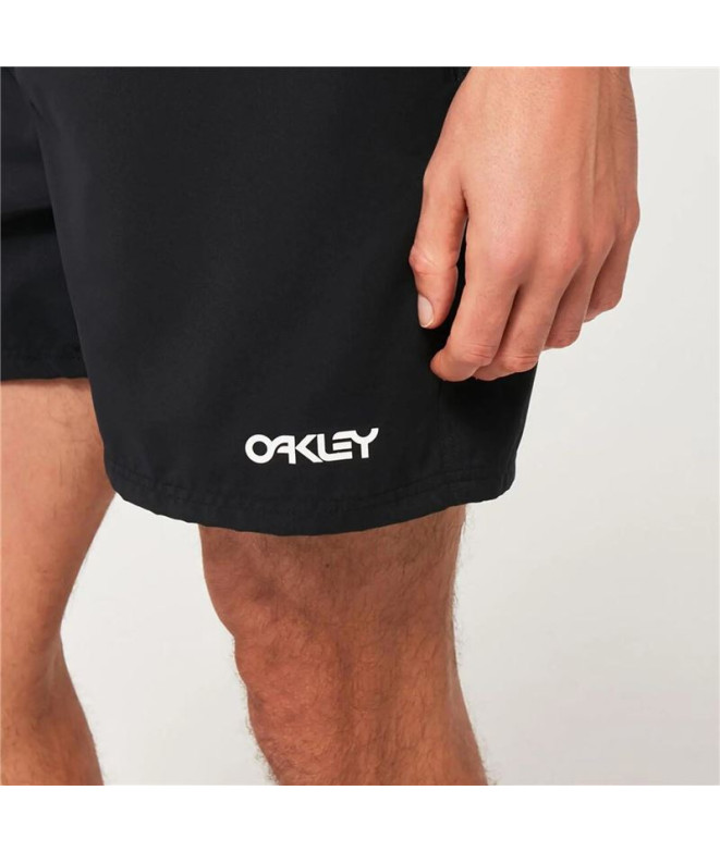 Fato de banho Oakley Beach Volley 16" Preto Homem