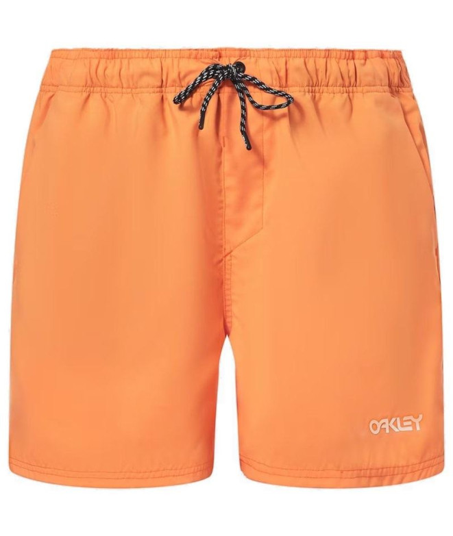 Maillot de bain Oakley Beach Volley 16" Soft Orange Homme