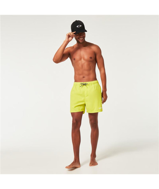 Bañador Oakley Beach Volley 16" Verde Hombre