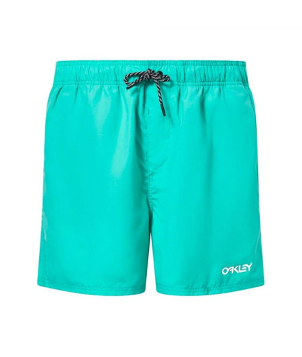 Fato de banho Oakley Beach Volley 16" verde menta Homem