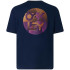 Camiseta Oakley Fingerprint B1B Azul-marinho Homem