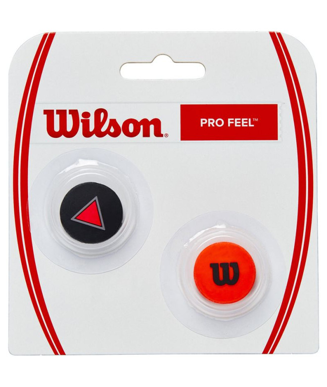 Amortisseurs Wilson Amortisseurs Pro Feel Clash Noir/Rouge