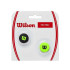 Antivibradores Wilson Pro Feel Clash Dampeners Negro/Verde