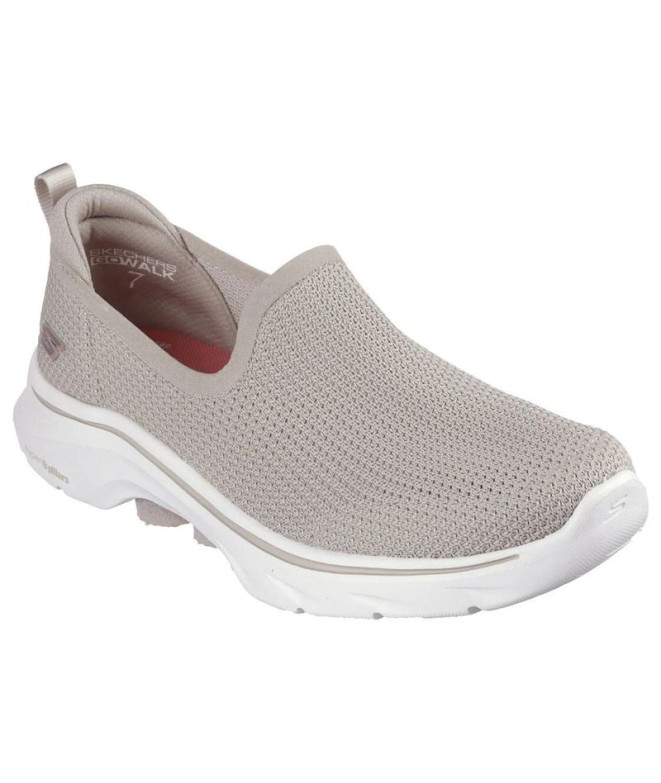Chaussures Skechers Go Walk 7 - Ivy Femme Beige