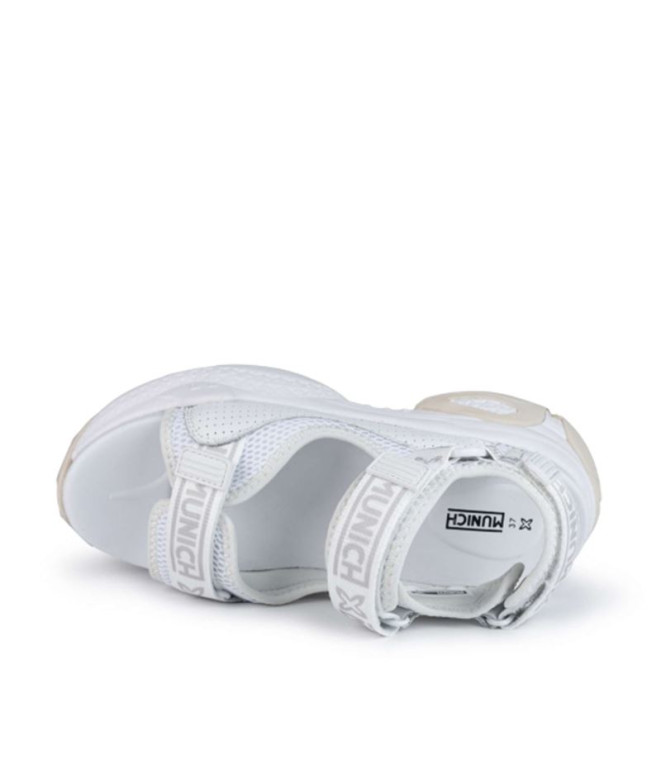 Chinelos Munich Mulher Areia 05 Branco