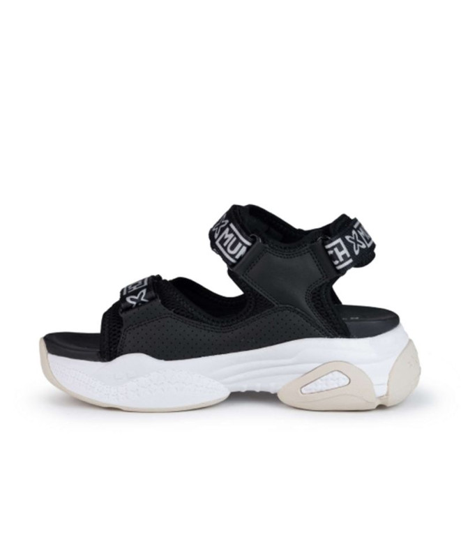 Sandalias Munich Areia 06 Negro Mujer