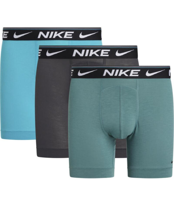 Cuecas Nike Cuecas Boxer 3Pk Homem Antracite