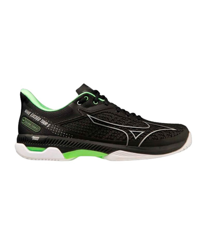 Chaussures par Pádel Mizuno Wave Exceed Tour 5 AC Noir Homme