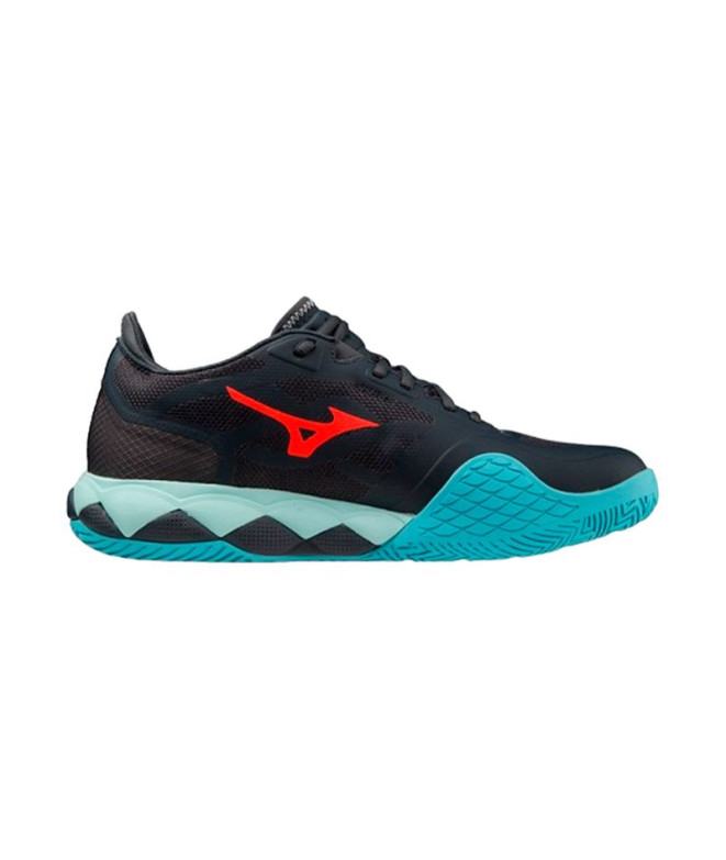 Chaussures Tennis Mizuno de Wave Enforce Tour AC Bleu Homme