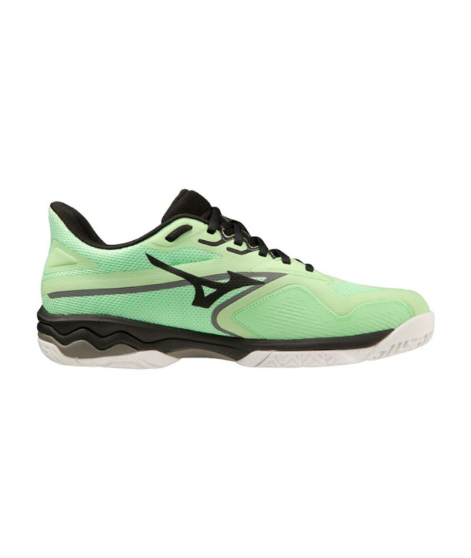 Chaussures Pádel Mizuno de Wave Exceed Light 2 AC Green Homme