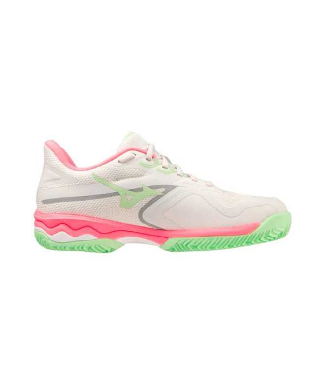 Chaussures de Pádel Mizuno Wave Exceed Light 2 Padel Grey Femme