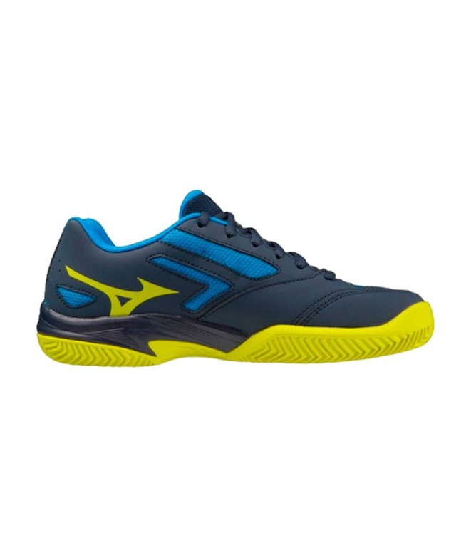 Zapatillas de Pádel Mizuno Exceed Star CC Azul Infantil